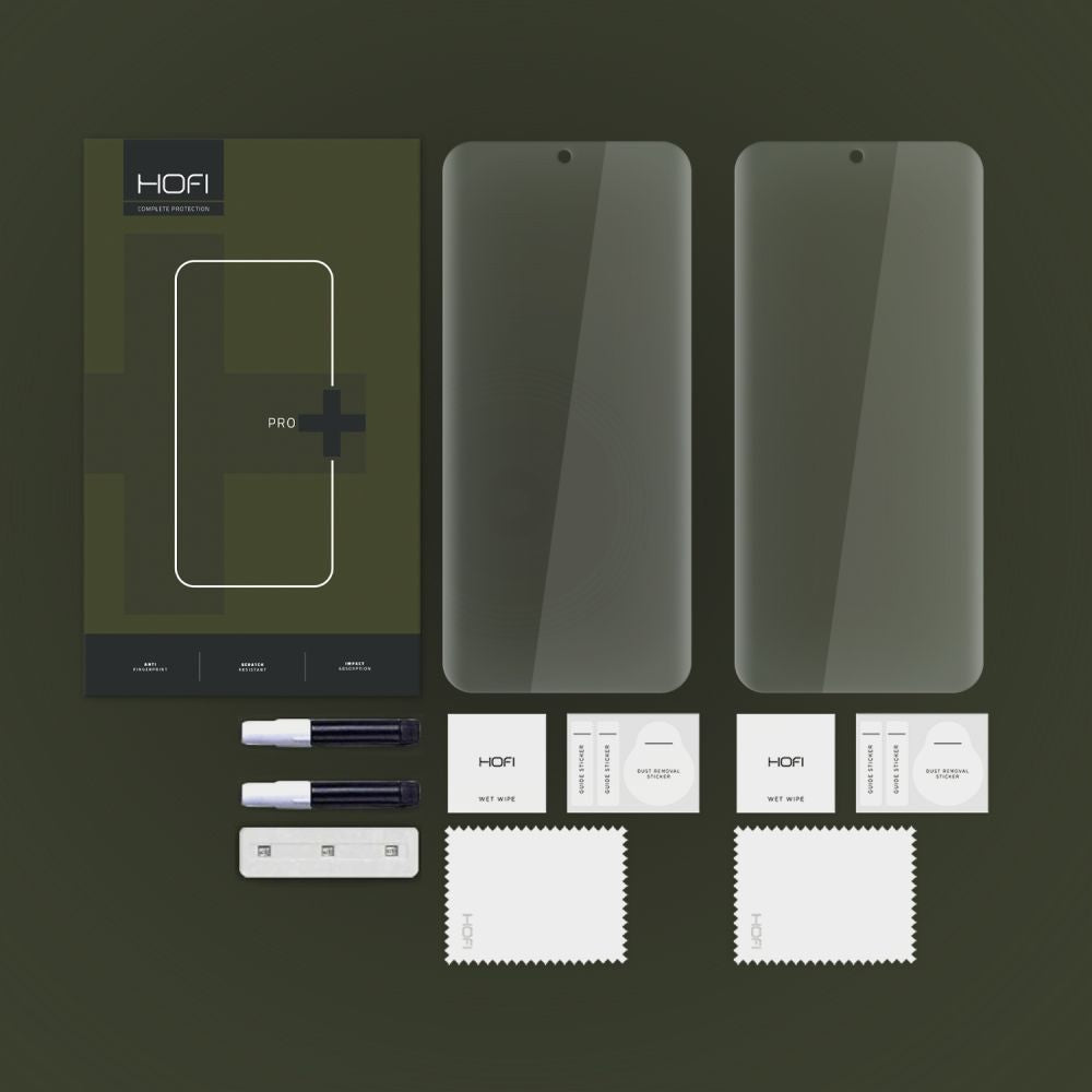 VETRO TEMPERATO HOFI UV GLASS PRO+ 2-PACK XIAOMI REDMI NOTE 13 PRO+ PLUS 5G TRASPARENTE
