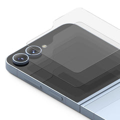 2X VETRO TEMPERATO PER SAMSUNG GALAXY Z FLIP 6 RINGKE COVER DISPLAY 2-PACK TRASPARENTE