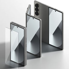 2X VETRO TEMPERATO PER SAMSUNG GALAXY Z FOLD 6 VETRO TEMPERATO RINGKE COVER DISPLAY 2-PACK TRASPARENTE