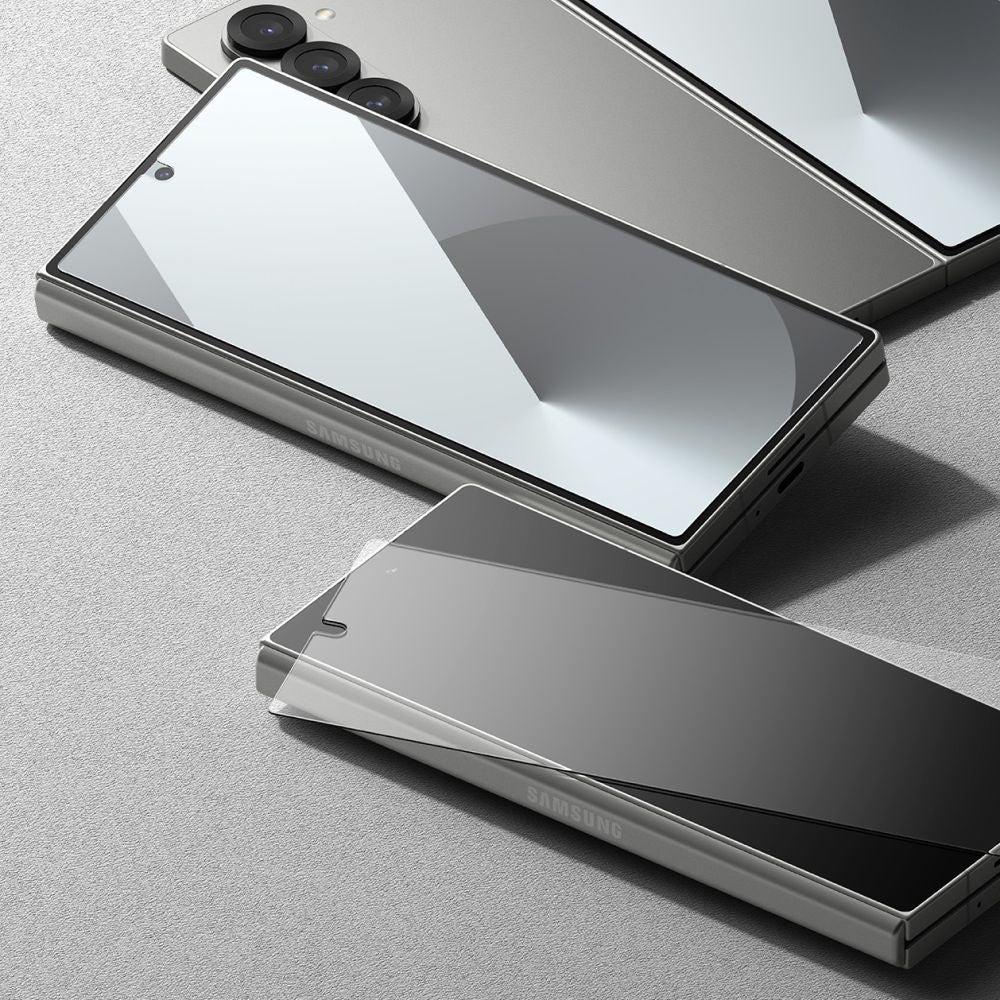 2X VETRO TEMPERATO PER SAMSUNG GALAXY Z FOLD 6 VETRO TEMPERATO RINGKE COVER DISPLAY 2-PACK TRASPARENTE