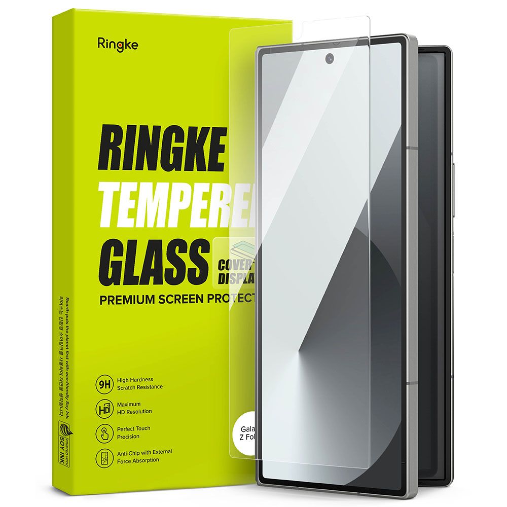 2X VETRO TEMPERATO PER SAMSUNG GALAXY Z FOLD 6 VETRO TEMPERATO RINGKE COVER DISPLAY 2-PACK TRASPARENTE