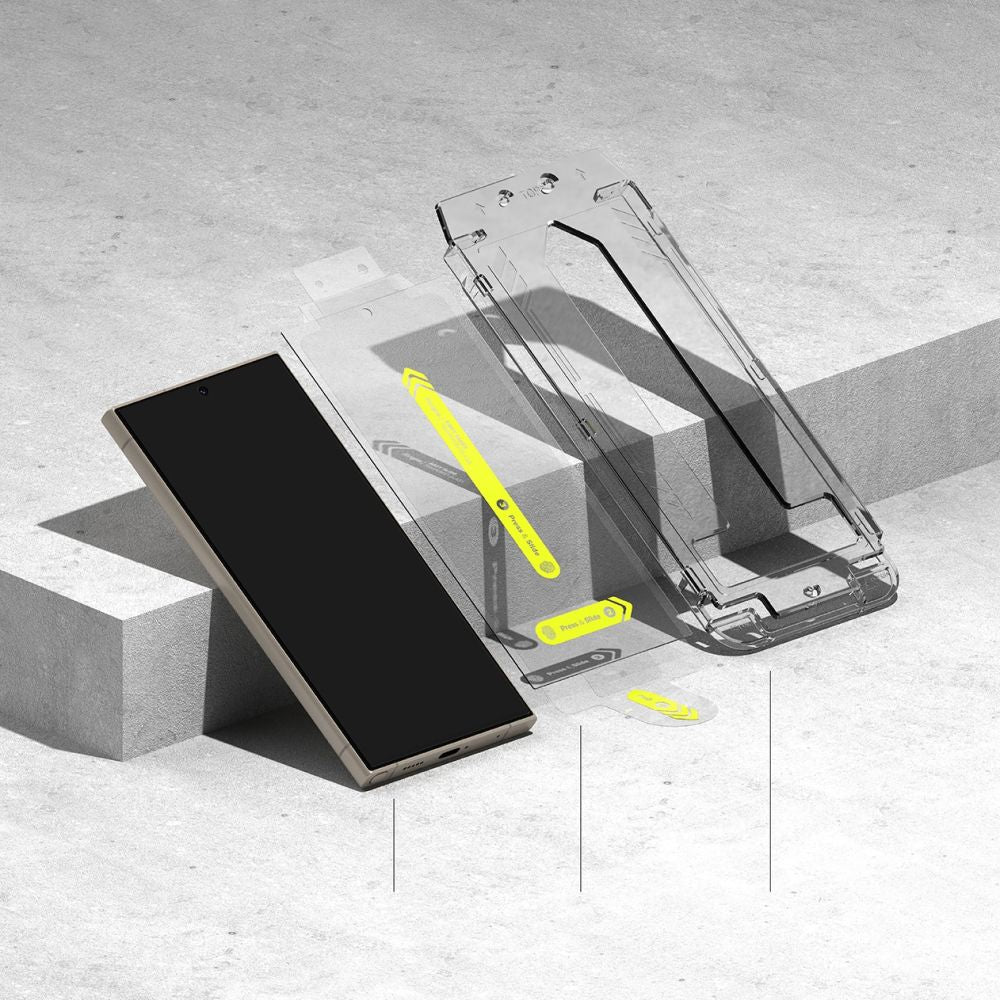 2X VETRO TEMPERATO RINGKE EASY SLIDE 2-PACK GALAXY S24 ULTRA CHIARO