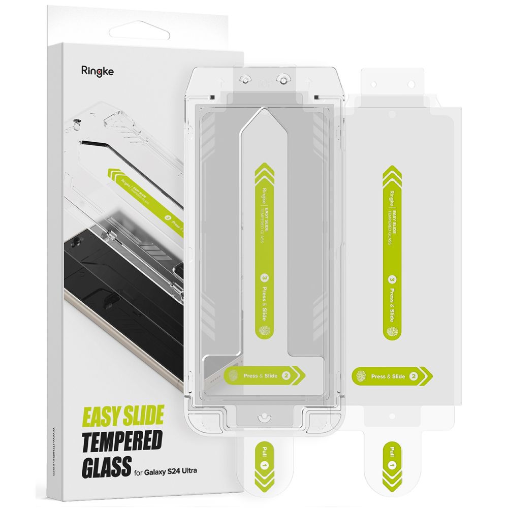 2X VETRO TEMPERATO RINGKE EASY SLIDE 2-PACK GALAXY S24 ULTRA CHIARO