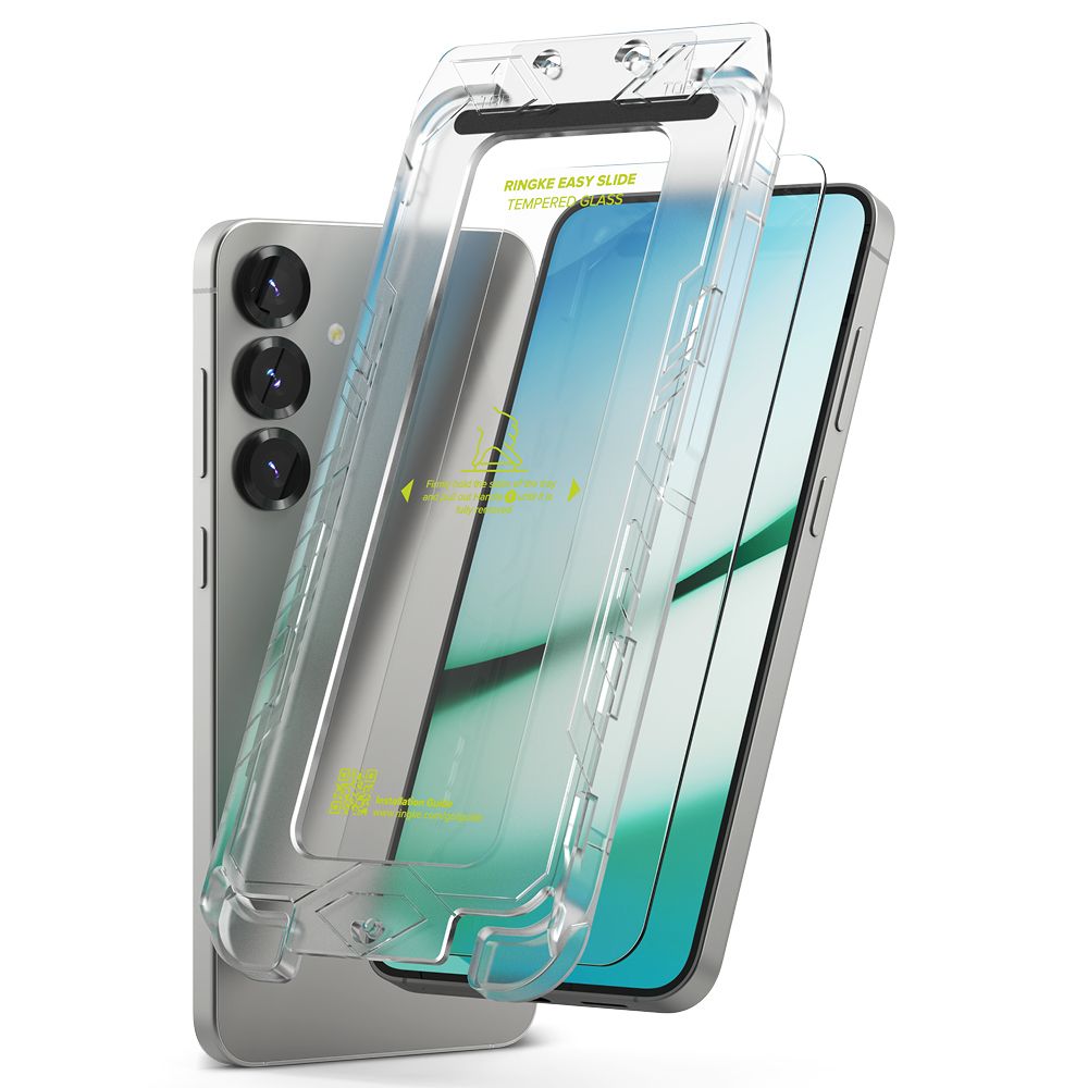 VETRO TEMPERATO RINGKE EASY SLIDE 2-PACK GALAXY S25+ PLUS TRASPARENTE