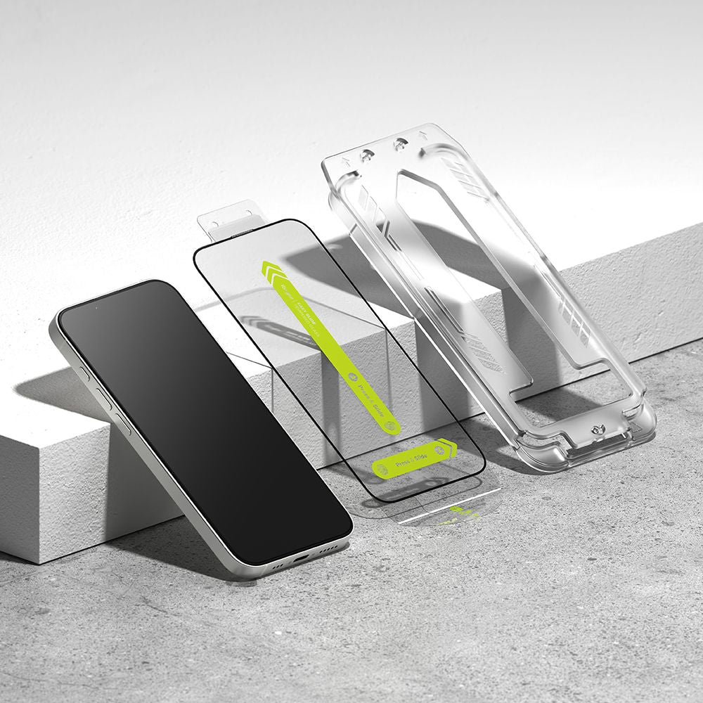 VETRO TEMPERATO RINGKE EASY SLIDE 2-PACK IPHONE 13 / 13 PRO / 14 / 16E TRASPARENTE