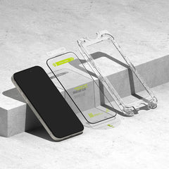 VETRO TEMPERATO RINGKE EASY SLIDE 2-PACK IPHONE 16 PRO NERO