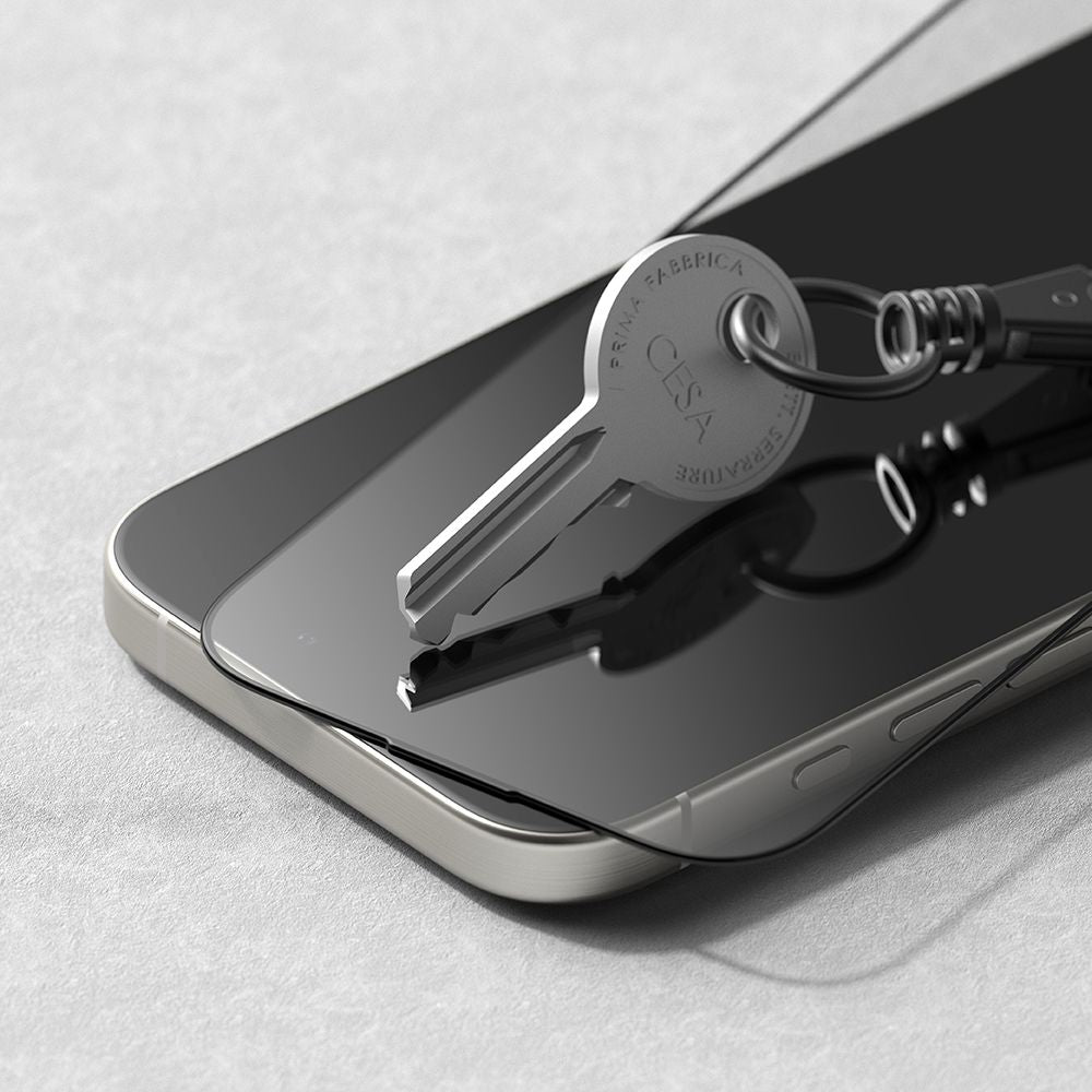 VETRO TEMPERATO RINGKE EASY SLIDE 2-PACK IPHONE 16 PRO MAX NERO