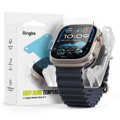 VETRO TEMPERATO RINGKE EASY SLIDE APPLE WATCH ULTRA 1 / 2 (49 MM) TRASPARENTE