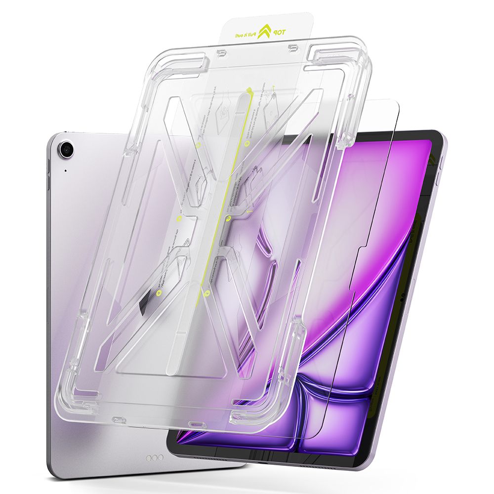 VETRO TEMPERATO RINGKE EASY SLIDE IPAD AIR 11 6 / 2024 TRASPARENTE