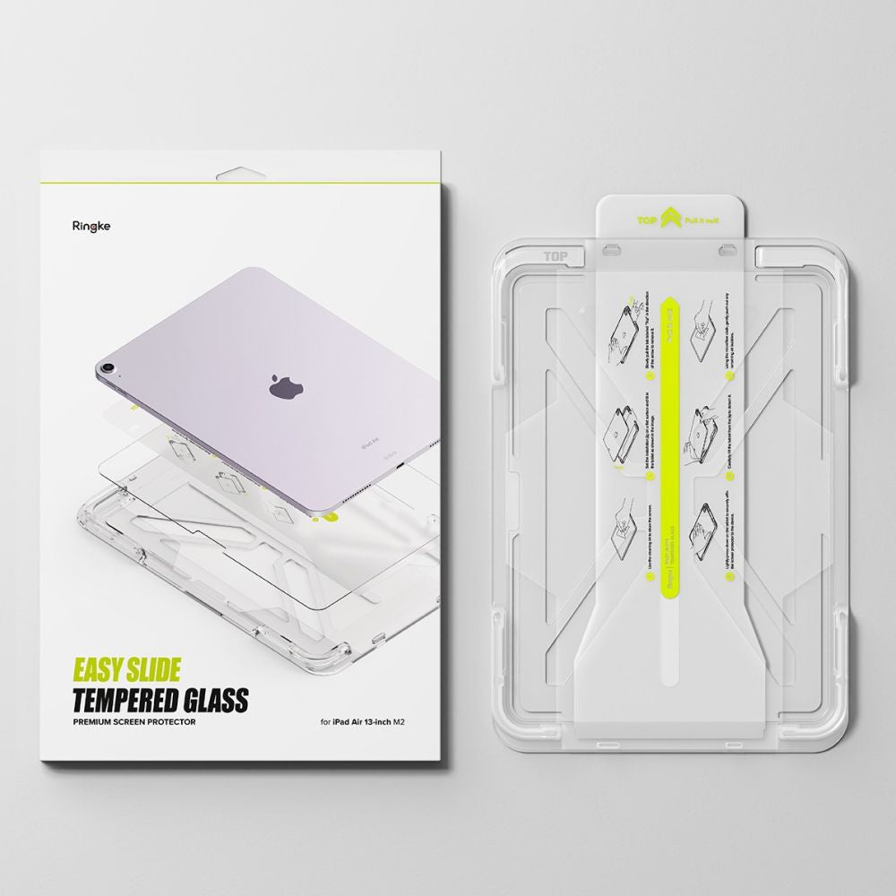 VETRO TEMPERATO PER IPAD AIR 13 2024 RINGKE EASY SLIDE CLEAR