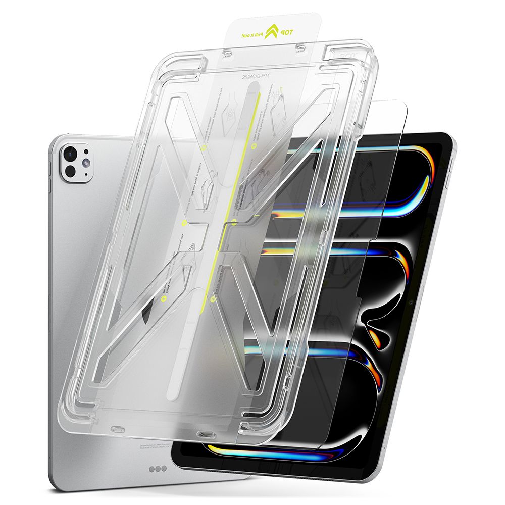 VETRO TEMPERATO PER IPAD PRO 11 5 / 2024 RINGKE EASY SLIDE CLEAR