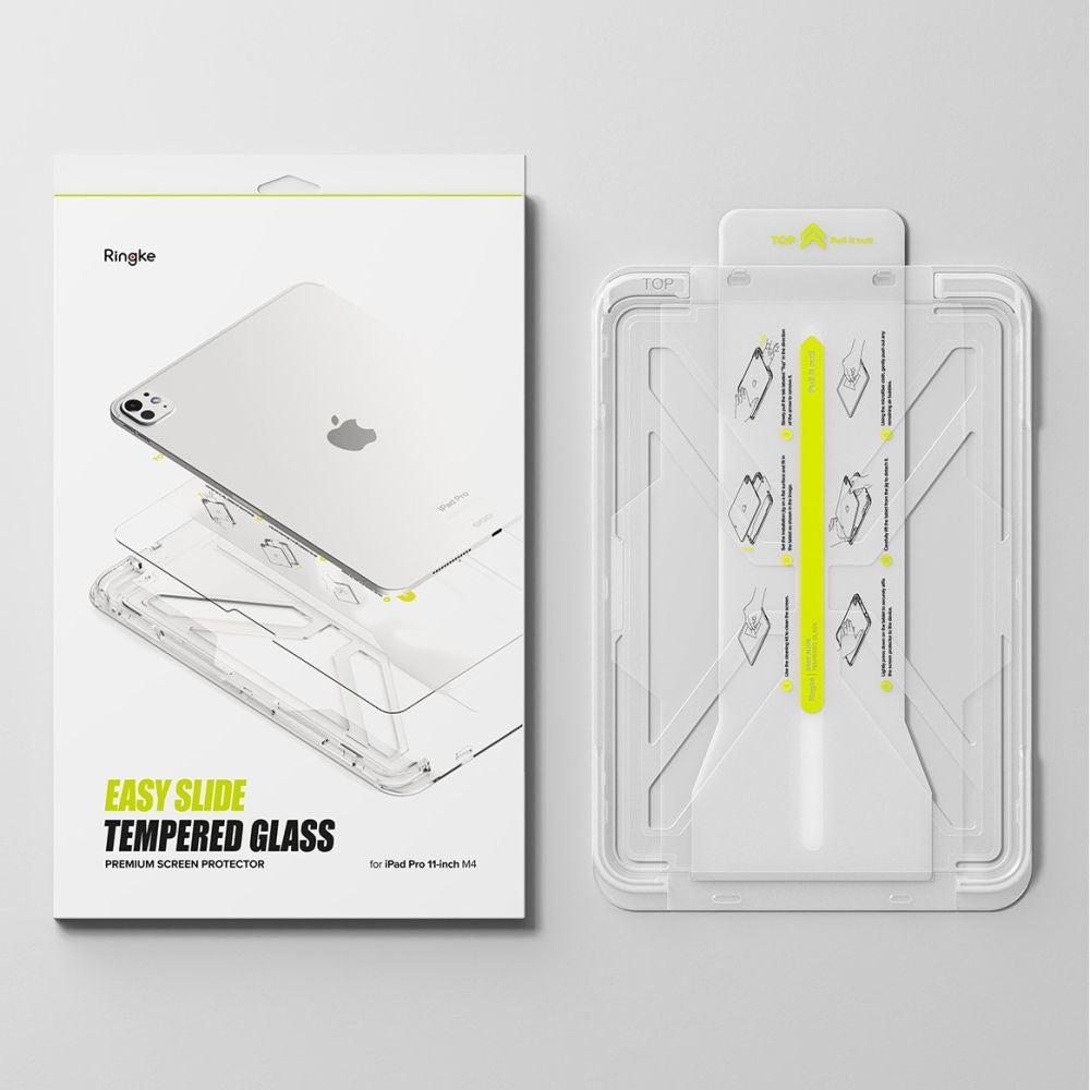 VETRO TEMPERATO PER IPAD PRO 11 5 / 2024 RINGKE EASY SLIDE CLEAR