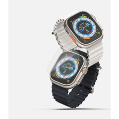 4X VETRO TEMPERATO PER APPLE WATCH ULTRA 49 MM RINGKE ID FC GLASS 4-PACK TRASPARENTE