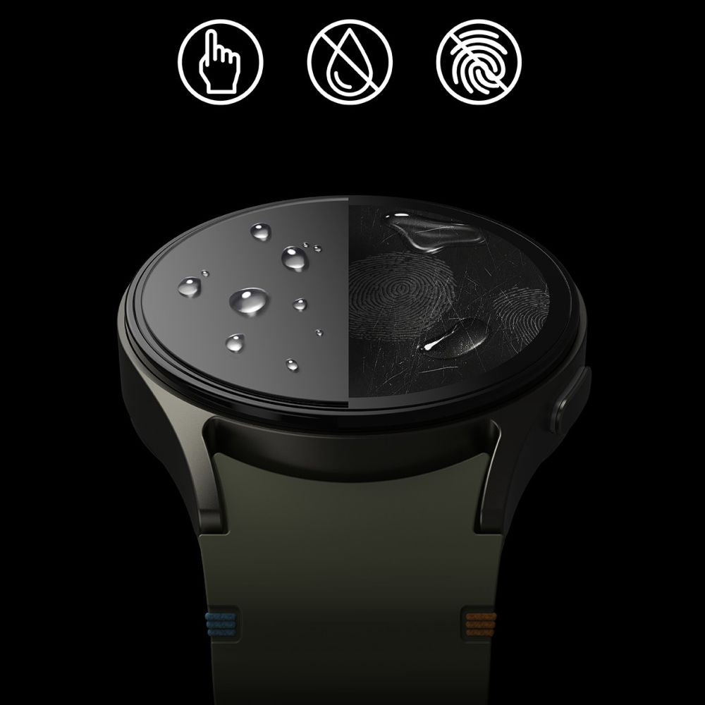 4X VETRO TEMPERATO PER GALAXY WATCH 4 / 5 / 6 / 7 (44 MM) RINGKE TEMPERED GLASS 4-PACK TRASPARENTE