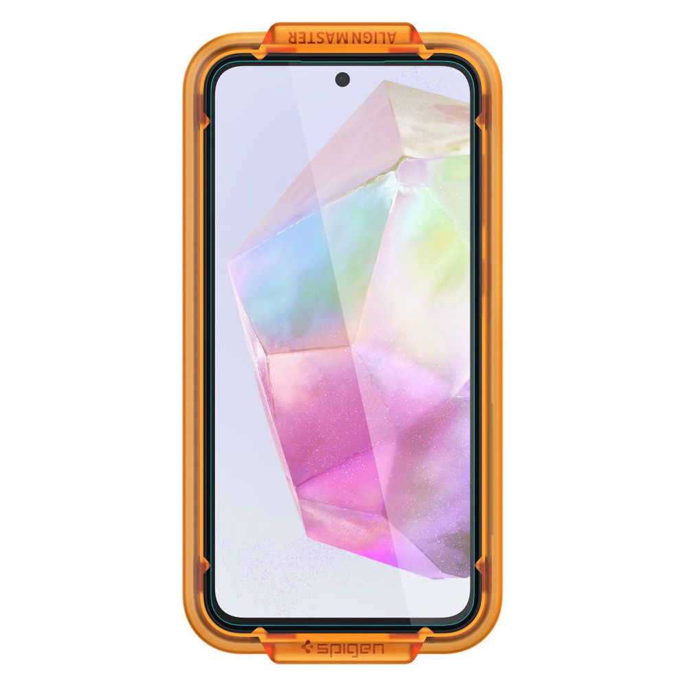 VETRO TEMPERATO SPIGEN ALM GLAS.TR 2-PACK GALAXY A35 5G TRASPARENTE