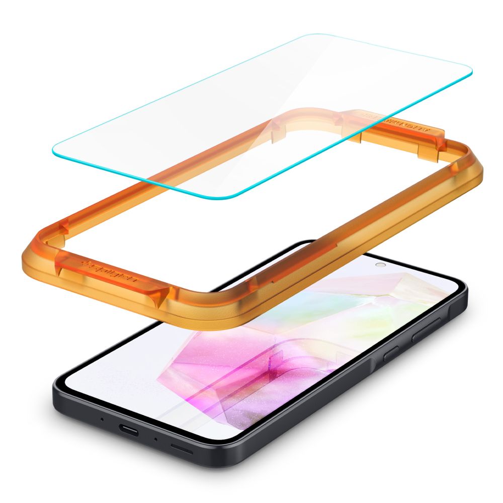 VETRO TEMPERATO SPIGEN ALM GLAS.TR 2-PACK GALAXY A35 5G TRASPARENTE