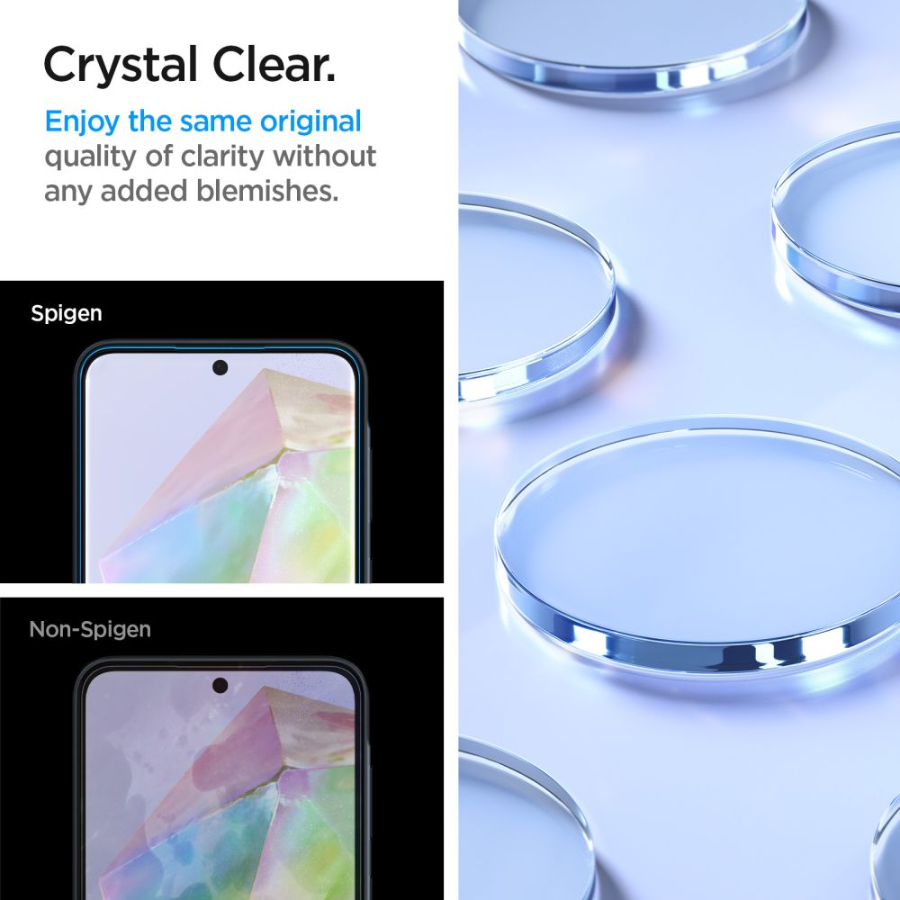 VETRO TEMPERATO SPIGEN ALM GLAS.TR 2-PACK GALAXY A35 5G TRASPARENTE