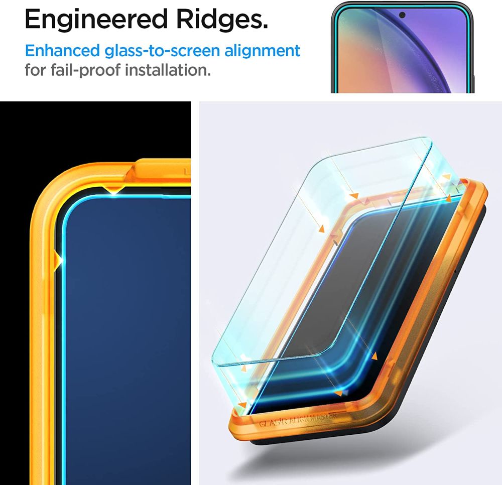 VETRO TEMPERATO SPIGEN ALM GLAS.TR 2-PACK GALAXY A54 5G TRASPARENTE