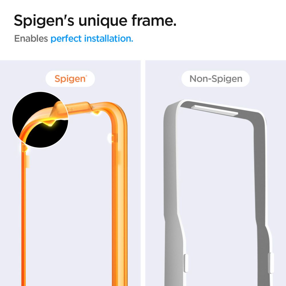 VETRO TEMPERATO SPIGEN ALM GLAS.TR 2-PACK GALAXY A55 5G TRASPARENTE