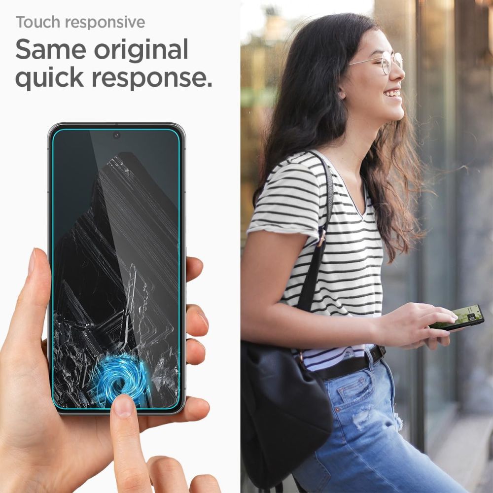 VETRO TEMPERATO SPIGEN ALM GLAS.TR 2-PACK GOOGLE PIXEL 8 PRO TRASPARENTE