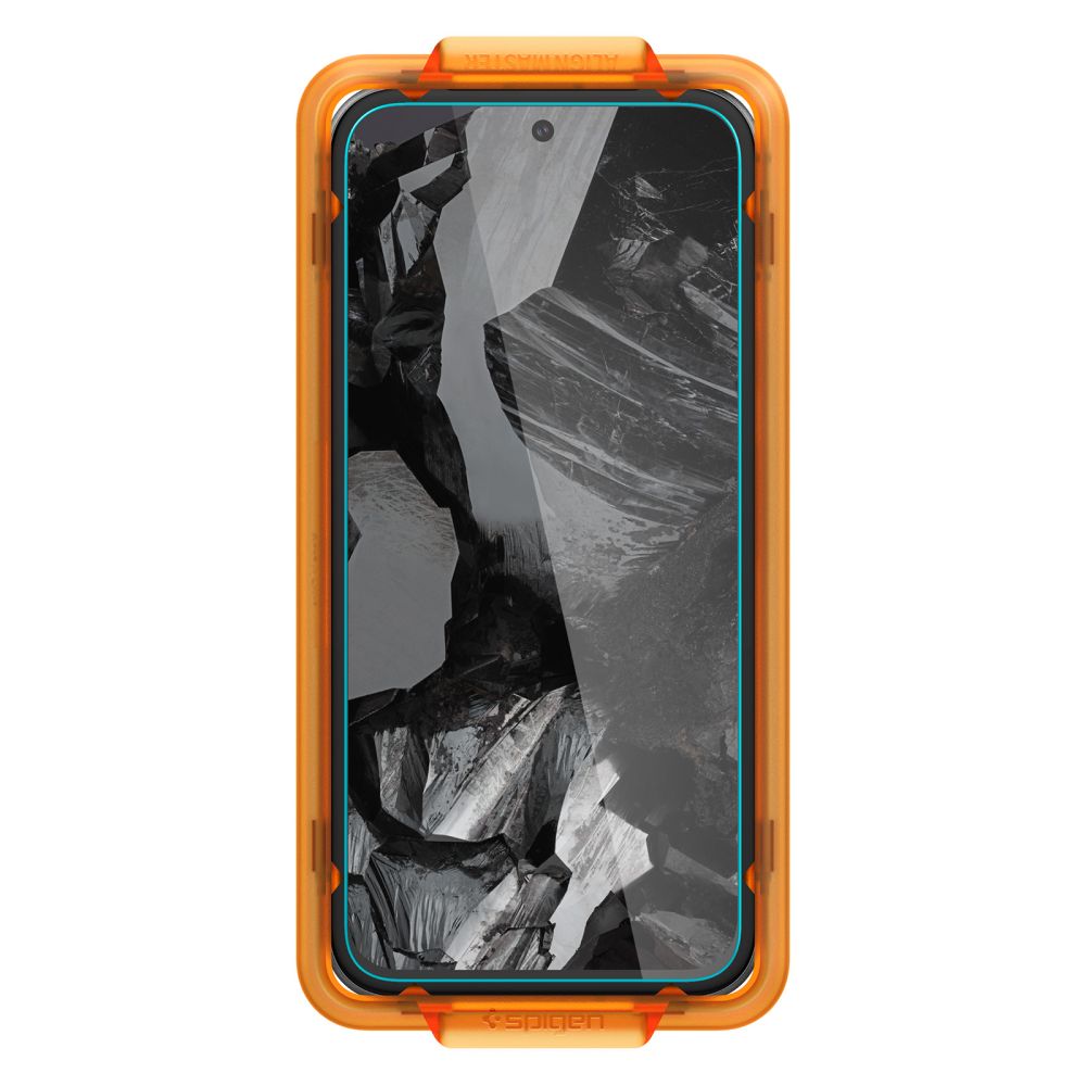 2X VETRO TEMPERATO SPIGEN ALM GLAS.TR 2-PACK GOOGLE PIXEL 8A TRASPARENTE