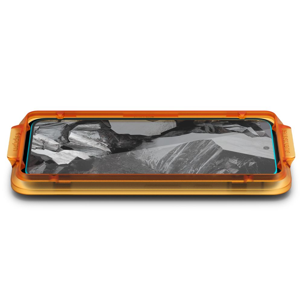 2X VETRO TEMPERATO SPIGEN ALM GLAS.TR 2-PACK GOOGLE PIXEL 8A TRASPARENTE