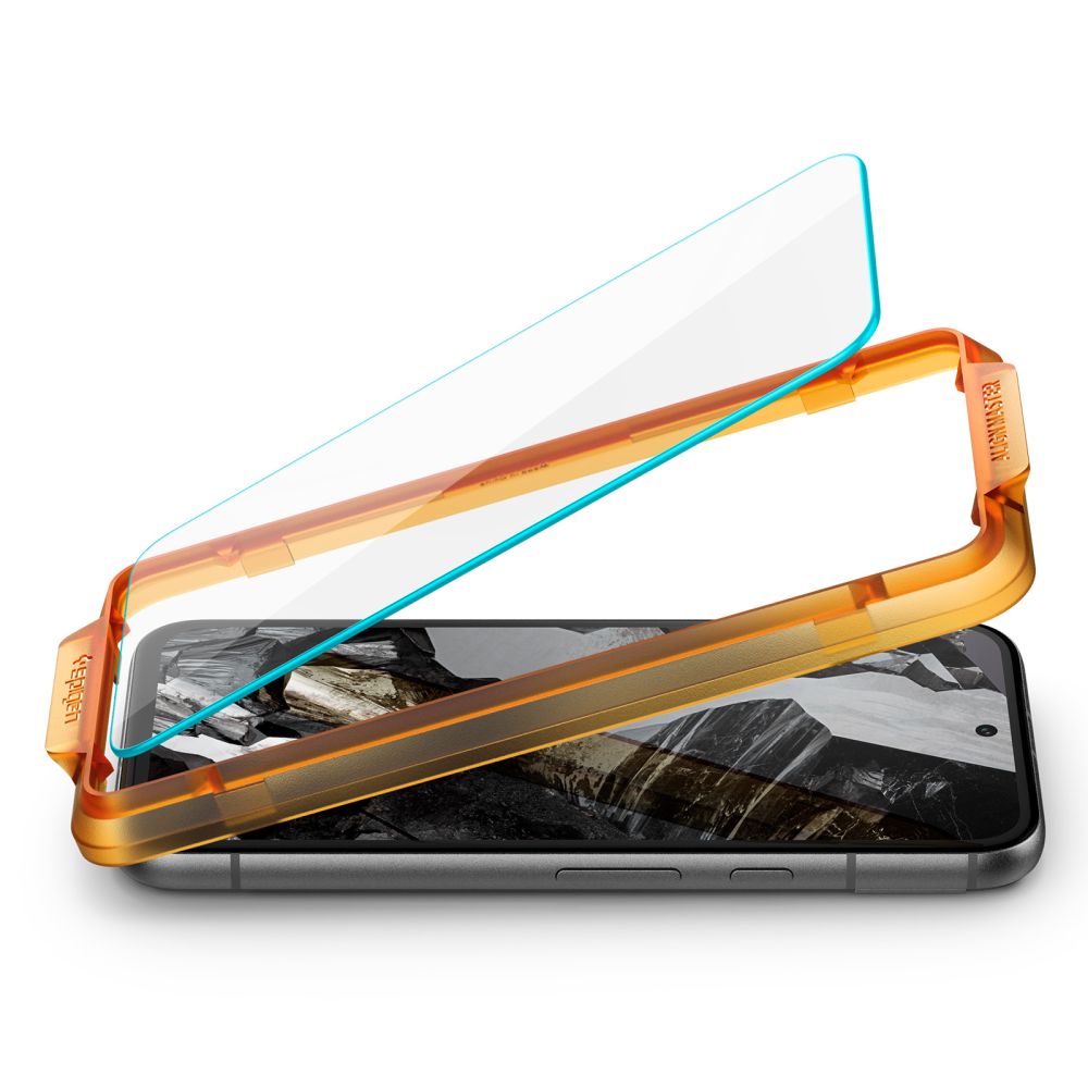 2X VETRO TEMPERATO SPIGEN ALM GLAS.TR 2-PACK GOOGLE PIXEL 8A TRASPARENTE