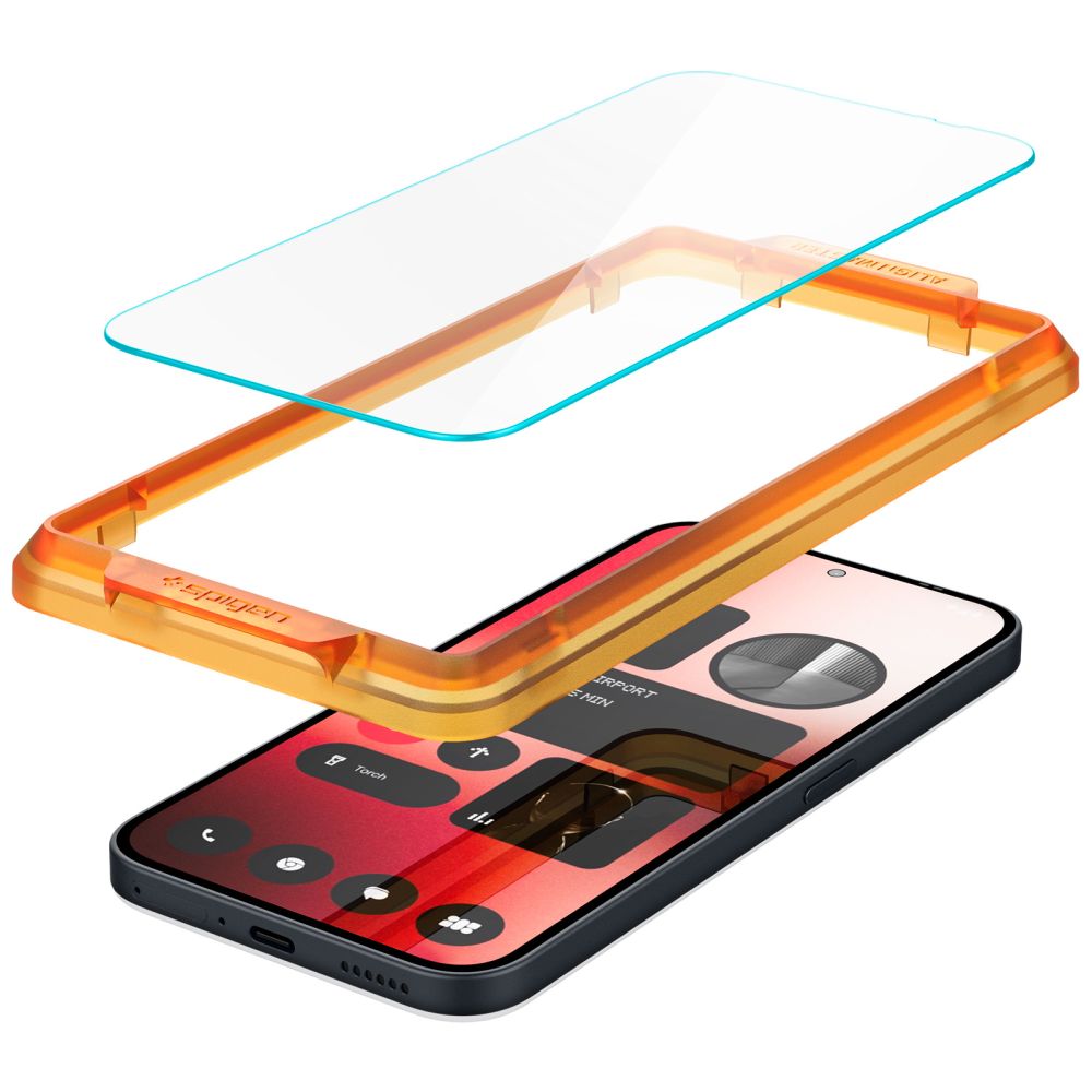 VETRO TEMPERATO SPIGEN ALM GLAS.TR 2-PACK NOTHING PHONE 2A / 2A PLUS TRASPARENTE