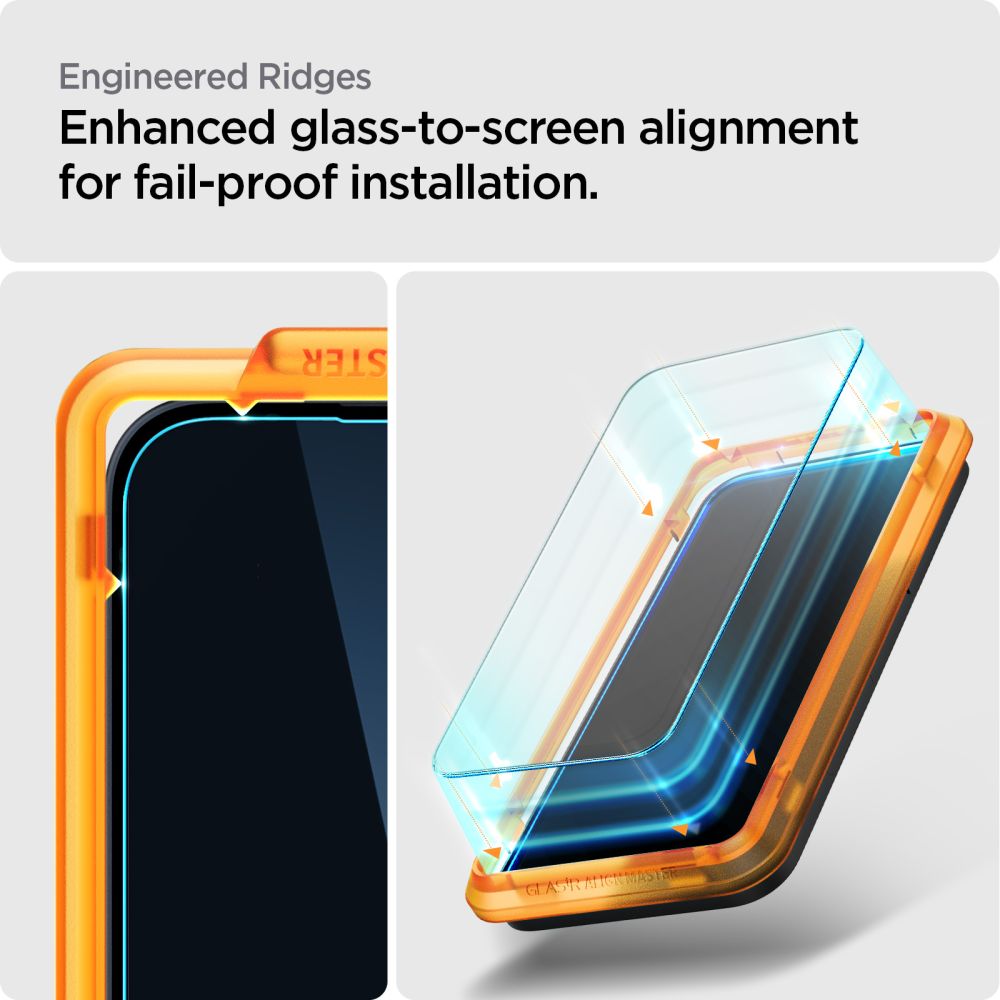 VETRO TEMPERATO SPIGEN ALM GLAS.TR 2-PACK NOTHING PHONE 2A / 2A PLUS TRASPARENTE