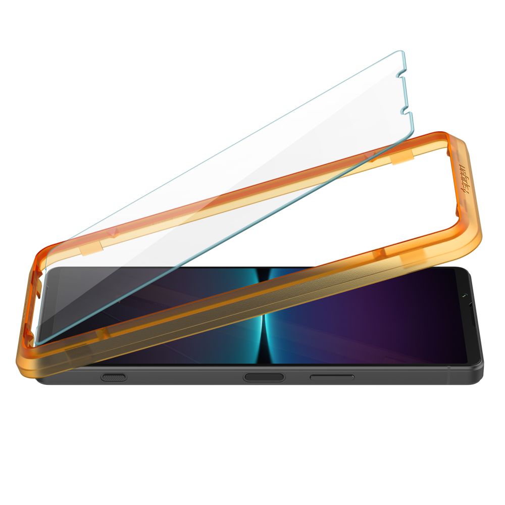 2X VETRO TEMPERATO SPIGEN ALM GLAS.TR 2-PACK SONY XPERIA 1 VI TRASPARENTE