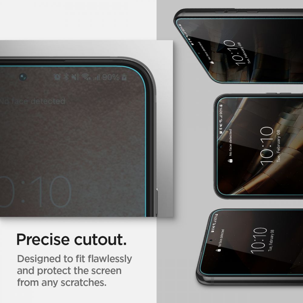 VETRO TEMPERATO SPIGEN GLAS.TR "EZ FIT" 2-PACK GALAXY S22