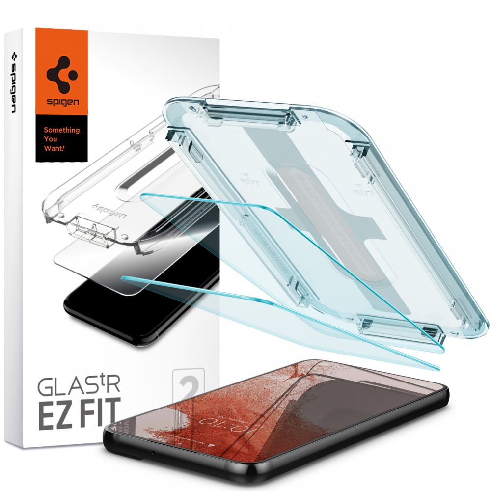 VETRO TEMPERATO SPIGEN GLAS.TR "EZ FIT" 2-PACK GALAXY S22