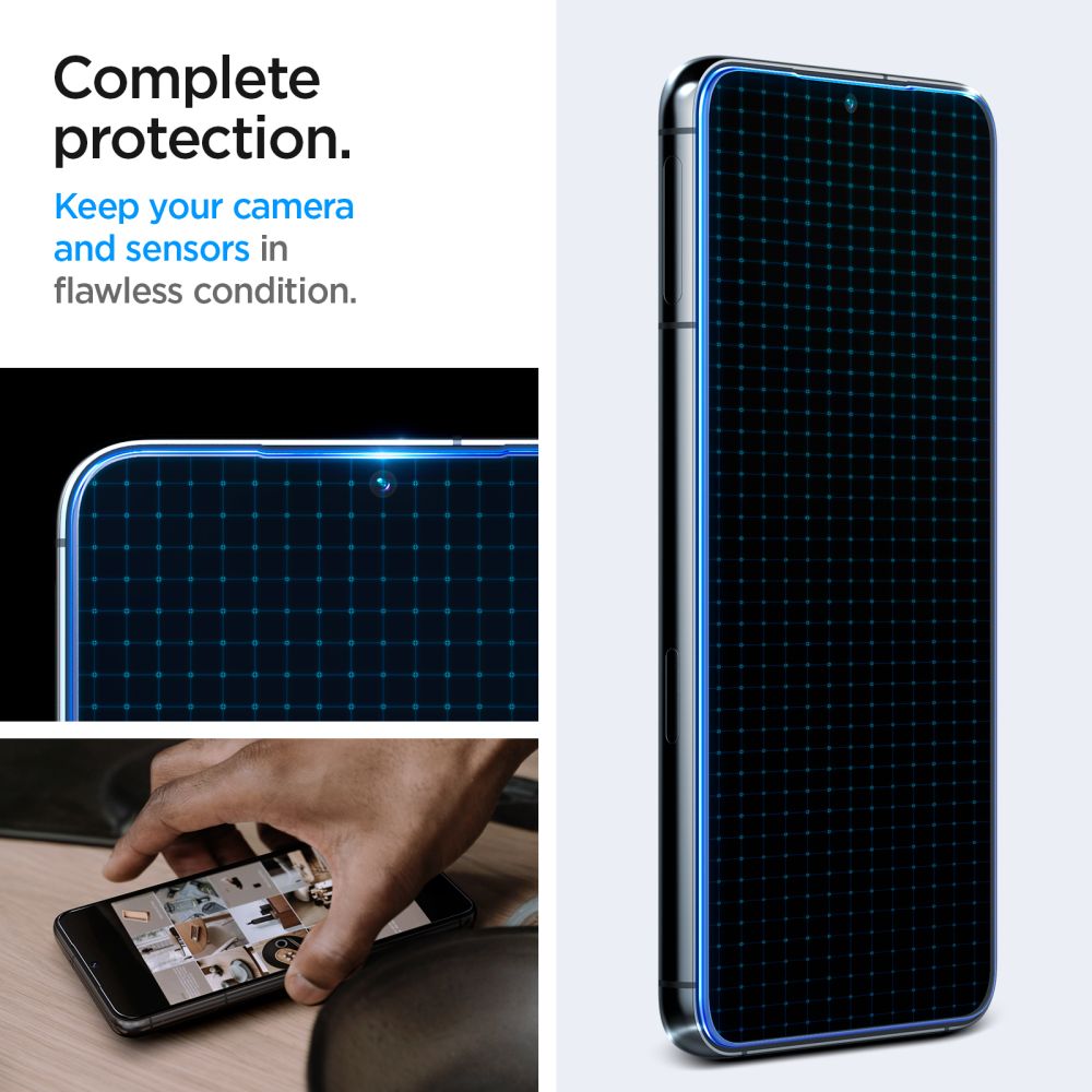 VETRO TEMPERATO SPIGEN GLAS.TR "EZ FIT" 2-PACK GALAXY S23+ PLUS TRASPARENTE