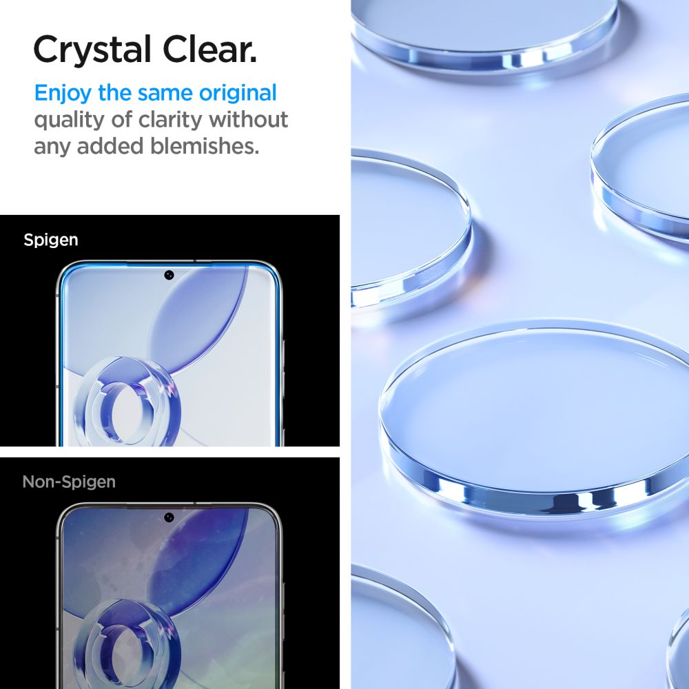 VETRO TEMPERATO SPIGEN GLAS.TR "EZ FIT" 2-PACK GALAXY S23+ PLUS TRASPARENTE
