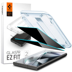 2X VETRO TEMPERATO SPIGEN GLAS.TR "EZ FIT" 2-PACK GALAXY S24 ULTRA PRIVACY