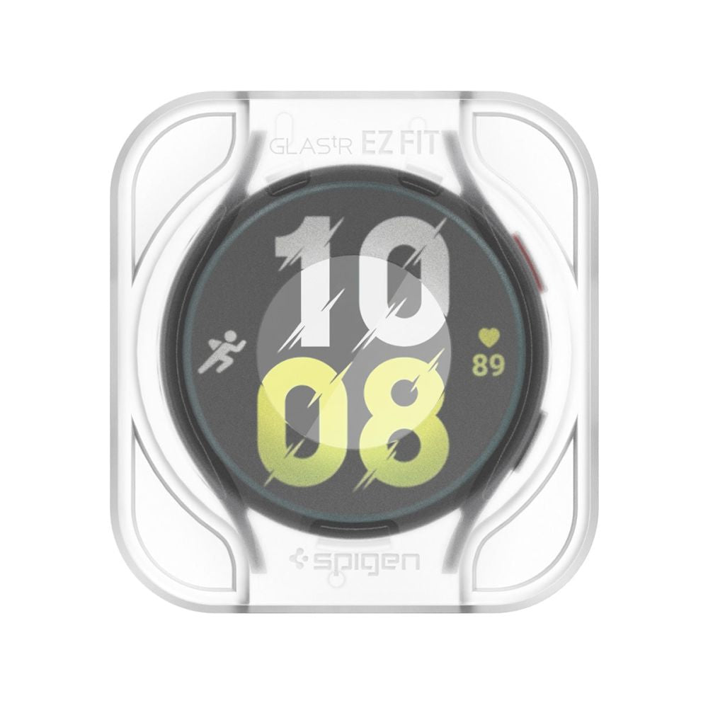 VETRO TEMPERATO SPIGEN GLAS.TR "EZ-FIT" 2-PACK GALAXY WATCH 6 (44 MM) TRASPARENTE