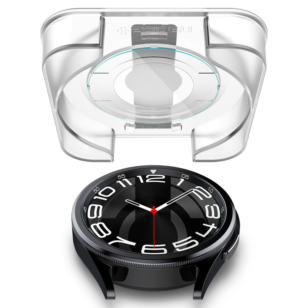 VETRO TEMPERATO SPIGEN GLAS.TR "EZ-FIT" 2-PACK GALAXY WATCH 6 CLASSIC (43 MM) TRASPARENTE