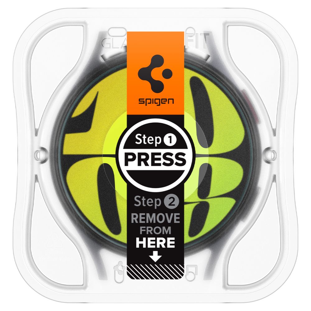 2X VETRO TEMPERATO PER GALAXY WATCH 7 (40 MM) SPIGEN GLAS.TR "EZ-FIT" 2-PACK TRASPARENTE