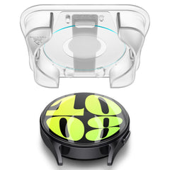 2X VETRO TEMPERATO PER GALAXY WATCH 7 (40 MM) SPIGEN GLAS.TR "EZ-FIT" 2-PACK TRASPARENTE