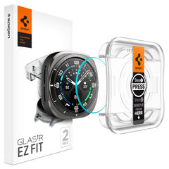 VETRO TEMPERATO SPIGEN GLAS.TR "EZ-FIT" 2-PACK GALAXY WATCH ULTRA (47 MM) TRASPARENTE