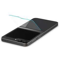 2X VETRO TEMPERATO PER SAMSUNG GALAXY Z FLIP 6 SPIGEN GLAS.TR "EZ FIT" 2-PACK TRASPARENTE