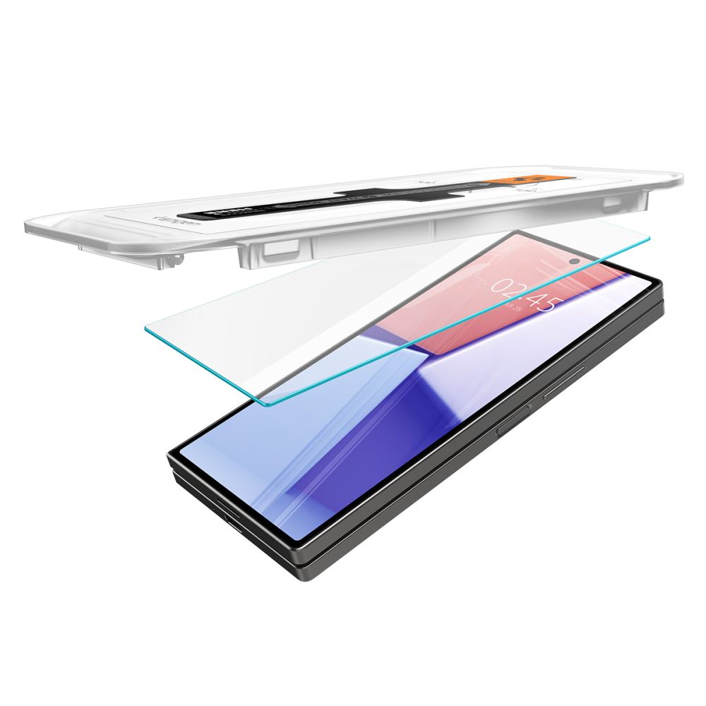 2X VETRO TEMPERATO PER SAMSUNG GALAXY Z FOLD 6 SPIGEN GLAS.TR "EZ FIT" 2-PACK TRASPARENTE