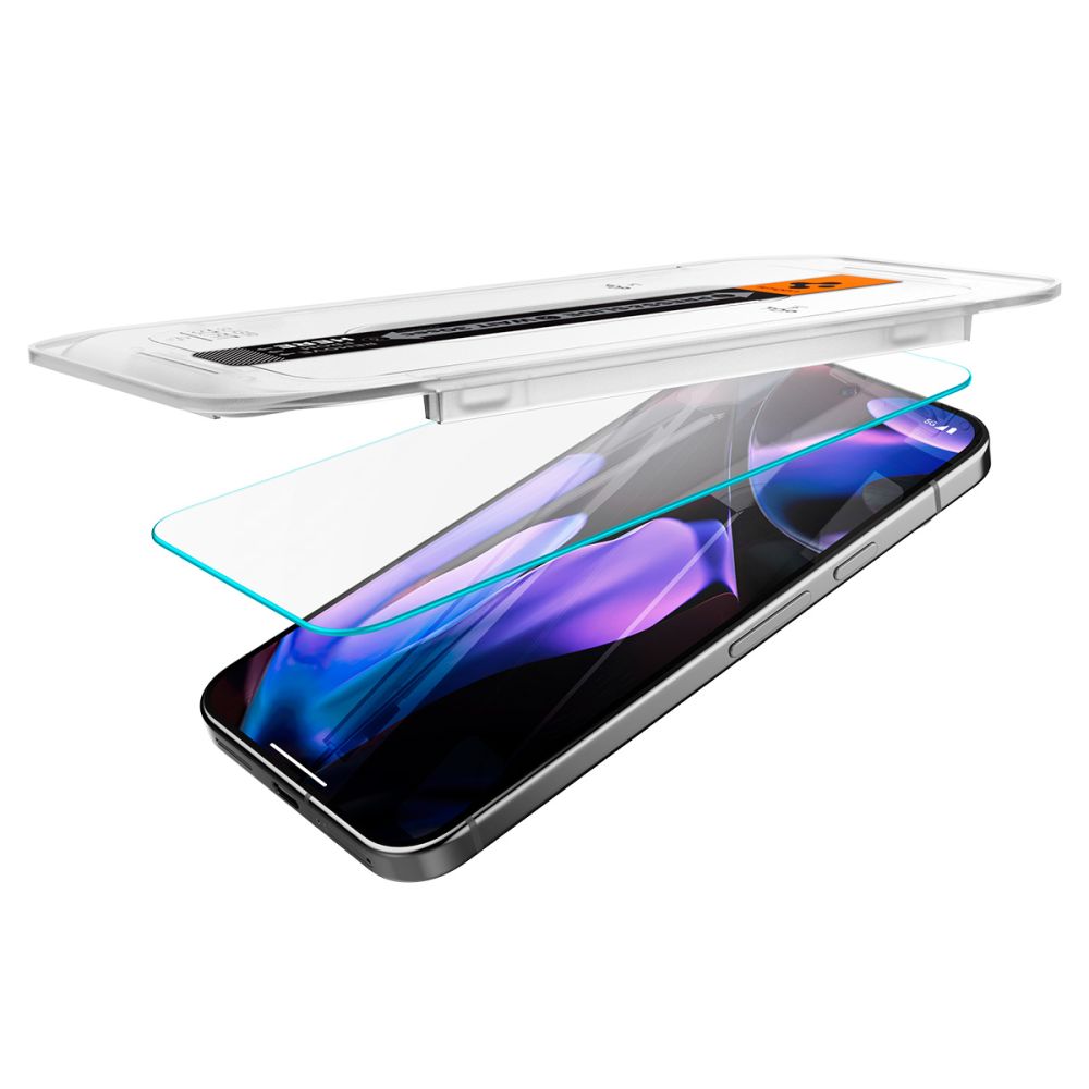VETRO TEMPERATO SPIGEN GLAS.TR "EZ FIT" 2-PACK GOOGLE PIXEL 9 / 9 PRO TRASPARENTE