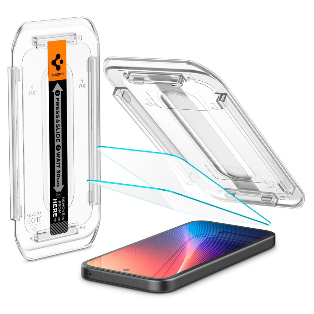 VETRO TEMPERATO SPIGEN GLAS.TR "EZ FIT" 2-PACK GOOGLE PIXEL 9A TRASPARENTE