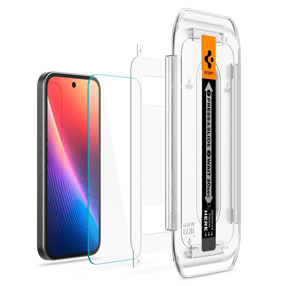 VETRO TEMPERATO SPIGEN GLAS.TR "EZ FIT" 2-PACK GOOGLE PIXEL 9A TRASPARENTE