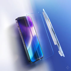 VETRO TEMPERATO SPIGEN GLAS.TR "EZ FIT" 2-PACK IPHONE 14 PRO MAX TRASPARENTE
