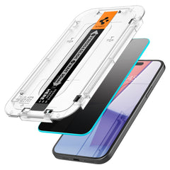 VETRO TEMPERATO SPIGEN GLAS.TR "EZ FIT" 2-PACK IPHONE 15 PLUS PRIVACY