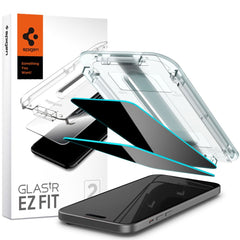 VETRO TEMPERATO SPIGEN GLAS.TR "EZ FIT" 2-PACK IPHONE 15 PLUS PRIVACY