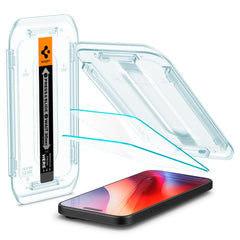 VETRO TEMPERATO SPIGEN GLAS.TR "EZ FIT" 2-PACK IPHONE 16 PRO MAX TRASPARENTE