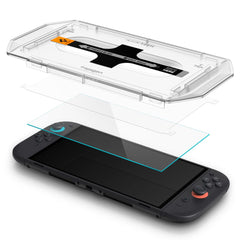 VETRO TEMPERATO SPIGEN GLAS.TR "EZ FIT" 2-PACK NINTENDO SWITCH 2 TRASPARENTE